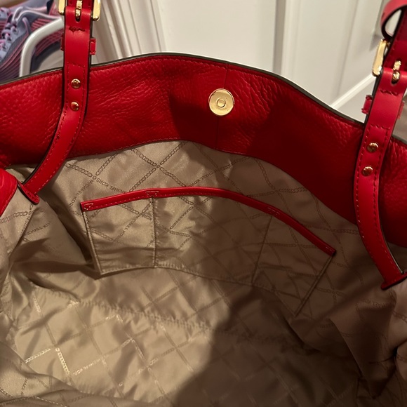 AUTHENTIC Michael Kors “Lenox” Large Pebble Leather Tote, NWOT - Picture 11 of 15